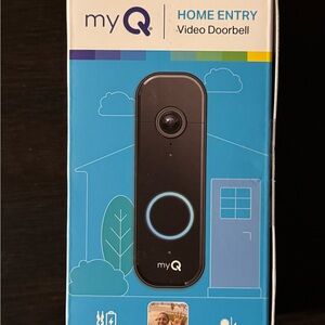 myQ Video Doorbell in Black